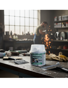 Stucco Metallico Resistente Per Riparazioni E Ricostruzioni 125 ml 2
