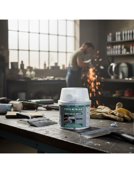 Stucco Metallico Resistente Per Riparazioni E Ricostruzioni 125 ml