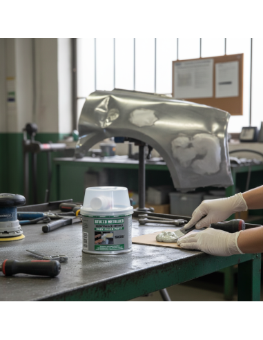 Stucco Metallico Resistente Per Riparazioni E Ricostruzioni 125 ml