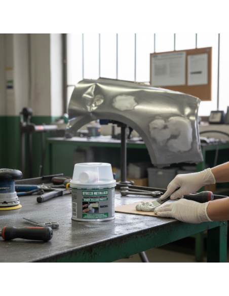 Stucco Metallico Resistente Per Riparazioni E Ricostruzioni 125 ml