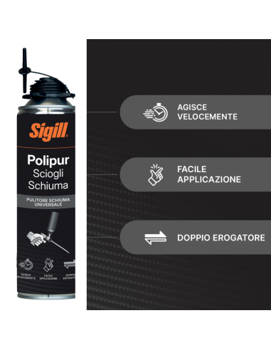 Scioglischiuma Matic Pulitore Per Schiume Poliuretaniche 500 ml 