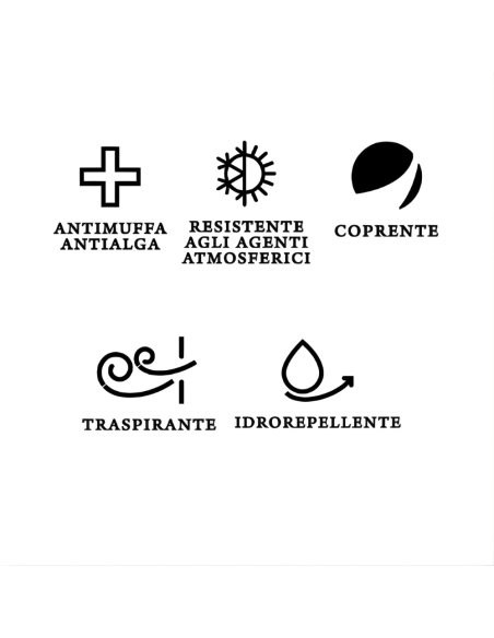 Idropittura Quarzo Acrilsilossanico Mediterraneo Maestrale Bianco