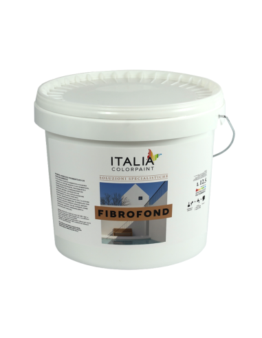 Fibrofond M Coprente Consolidante Per Esterni Traspirante Bianco