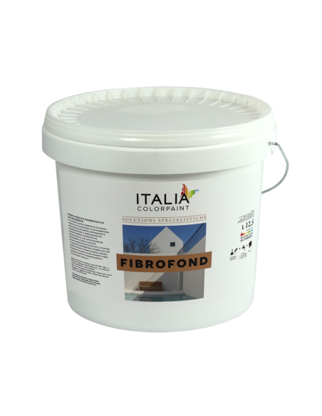 Fibrofond M Coprente Consolidante Per Esterni Traspirante Bianco