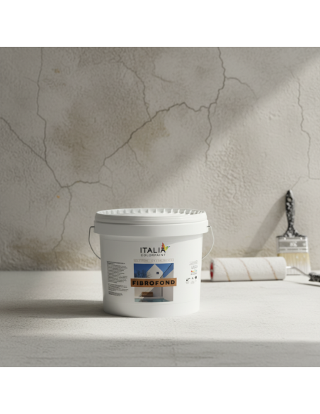 Fibrofond M Coprente Consolidante Per Esterni Traspirante Bianco