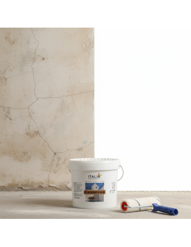 Fibrofond M Coprente Consolidante Per Esterni Traspirante Bianco Italia ColorPaint - foto 5