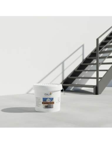Fibrofond M Coprente Consolidante Per Esterni Traspirante Bianco Italia ColorPaint - foto 6
