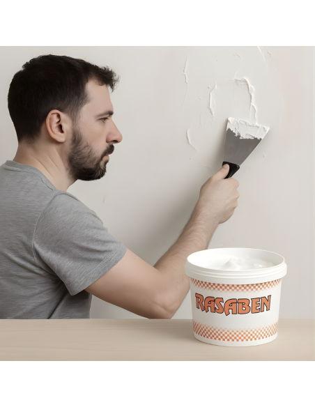 Stucco Pronto In Pasta Riempitivo Bianco Per Rifinitura Muri Italia ColorPaint - foto 3