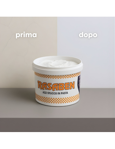 Stucco Pronto In Pasta Riempitivo Bianco Per Rifinitura Muri Italia ColorPaint - foto 4