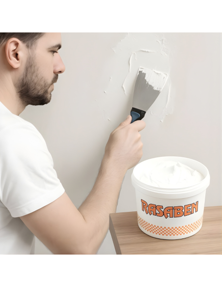Stucco Pronto In Pasta Riempitivo Bianco Per Rifinitura Muri Italia ColorPaint - foto 5