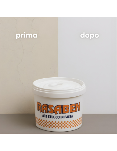 Stucco Pronto In Pasta Riempitivo Bianco Per Rifinitura Muri Italia ColorPaint - foto 6