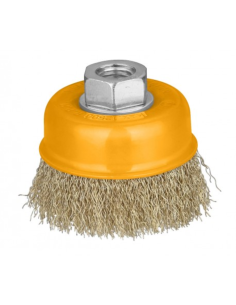 Spazzola A Tazza Con Filo Ondulato Per Elettroutensili Professionali