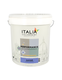 Performance Satinè Idropittura Acrilica Superlavabile Igienizzante Bianca - Italia ColorPaint