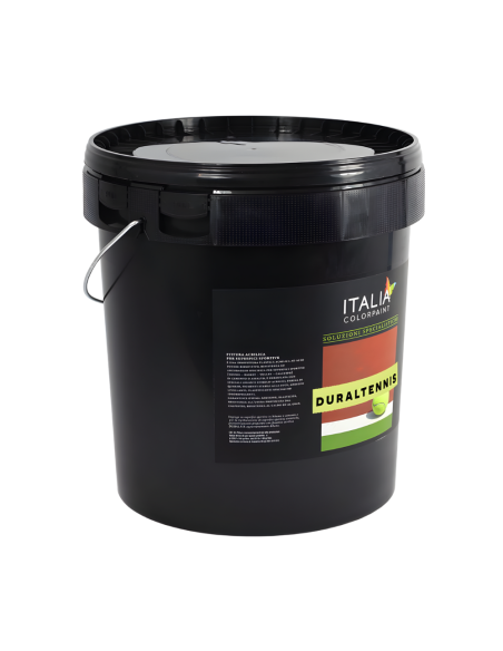 Pittura Acrilica Duraltennis Per Campi Sportivi Colore Rosso Italia ColorPaint - foto 2