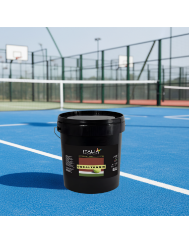 Pittura Acrilica Duraltennis Per Campi Sportivi Colore Blu