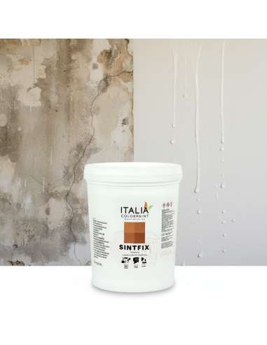 Primer Sintfix Fissativo Consolidante Sintetico Per Pareti Trasparente Italia ColorPaint - foto 5