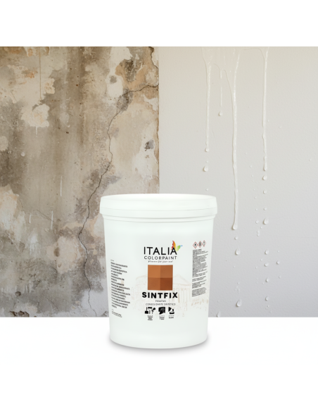 Primer Sintfix Fissativo Consolidante Sintetico Per Pareti Trasparente Italia ColorPaint - foto 5