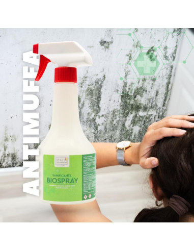 Biospray Soluzione Bonificante Antimuffa E Antialga Per Pareti Interne Ed Esterne Italia ColorPaint - foto 5