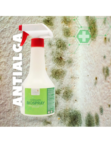 Biospray Soluzione Bonificante Antimuffa E Antialga Per Pareti Interne Ed Esterne
