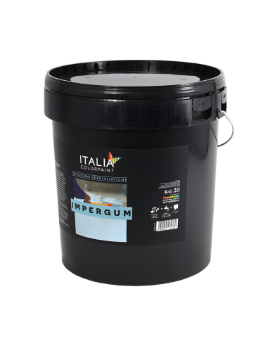 Impergum Impermeabilizzante Elastomerico Fibrato Per Terrazze Grigio Italia ColorPaint - foto 2