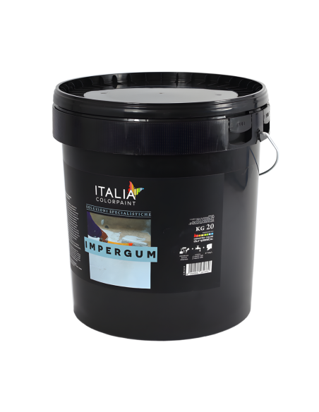 Impergum Impermeabilizzante Elastomerico Fibrato Per Terrazze Grigio Italia ColorPaint - foto 2