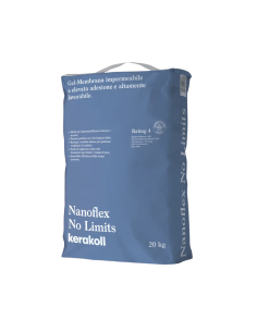 Nanoflex No Limits Gel-Membrana Impermeabile Altamente Lavorabile Sacco 20 Kg