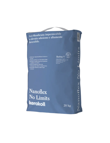 Nanoflex No Limits Gel-Membrana Impermeabile Altamente Lavorabile Sacco 20 Kg