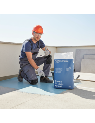 Nanoflex No Limits Gel-Membrana Impermeabile Altamente Lavorabile Sacco 20 Kg