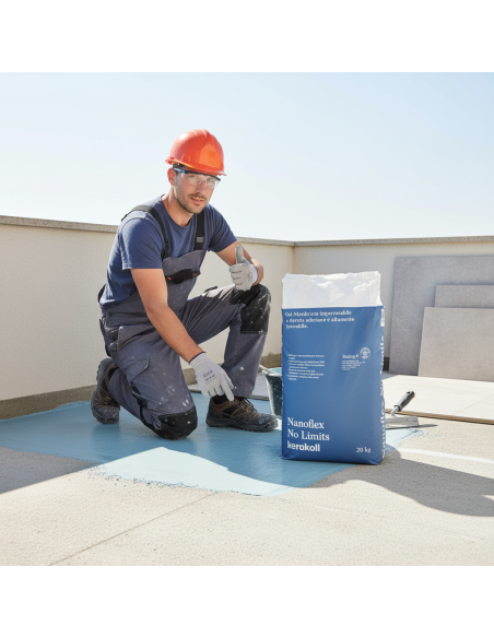 Nanoflex No Limits Gel-Membrana Impermeabile Altamente Lavorabile Sacco 20 Kg