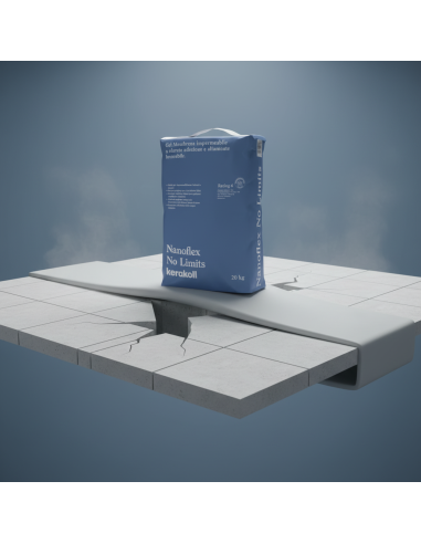 Nanoflex No Limits Gel-Membrana Impermeabile Altamente Lavorabile Sacco 20 Kg