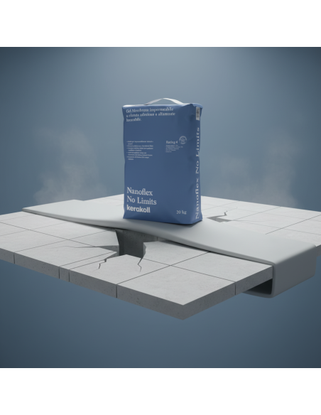Nanoflex No Limits Gel-Membrana Impermeabile Altamente Lavorabile Sacco 20 Kg