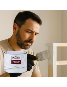 Duriopac Fondo Opaco Carteggiabile Per Legno Smalto Bianco 2