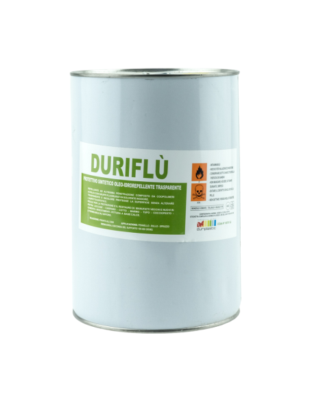 Duriflù Olio Idrorepellente Sintetico Trasparente Per Superfici - Italia ColorPaint