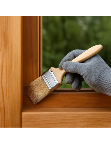 Ecolux Flatting Ad Acqua Vernice Legno Satinata Trasparente