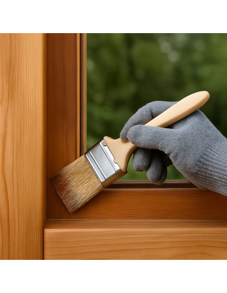 Ecolux Flatting Ad Acqua Vernice Legno Satinata Trasparente