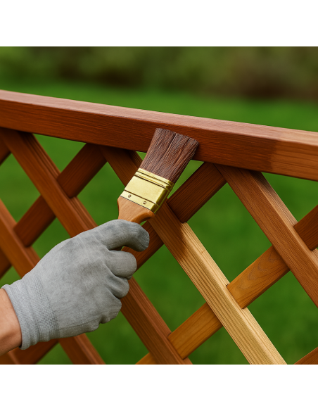 Ecolux Flatting Ad Acqua Vernice Legno Satinata Trasparente