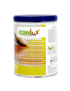 Ecolux Flatting Ad Acqua Vernice Legno Lucida Trasparente 2