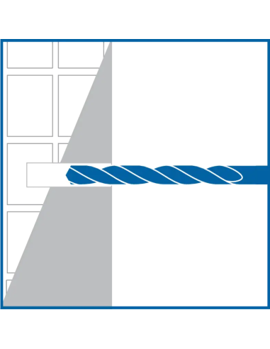 Tassello In Nylon Prolungato Ad Espansione Brevettata 4D Pezzi 50