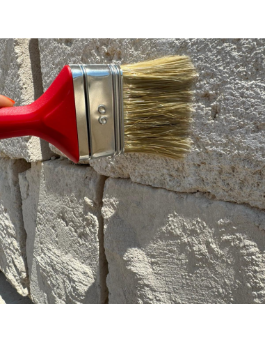 Primer Acrilico ad Acqua 3296 5 kg Pennellessa Tripla 60 mm Setola Bionda