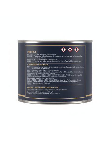 Ferroplus Gel Smalto Antiruggine Grigio Grafite Per Ferro E Metallo 750 ml