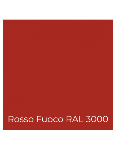 Kit 3 Pezzi Ferroplus Gel Smalto Antiruggine Rosso Fuoco 750 ml