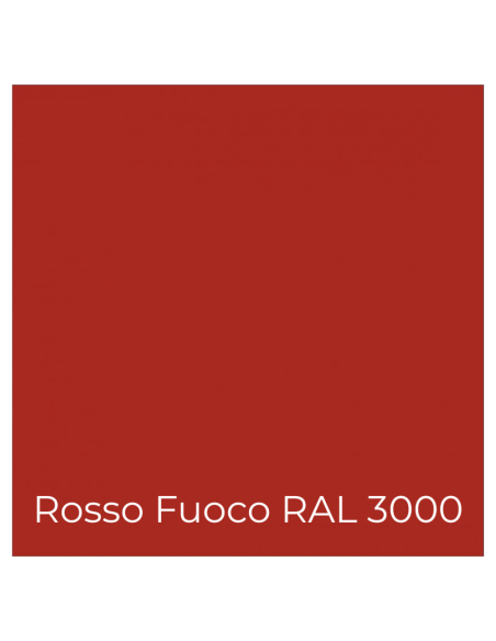 Kit 3 Pezzi Ferroplus Gel Smalto Antiruggine Rosso Fuoco 750 ml