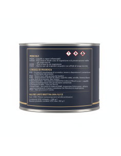 Kit 3 Pezzi Ferroplus Gel Smalto Antiruggine Giallo Segnale 750 ml 2