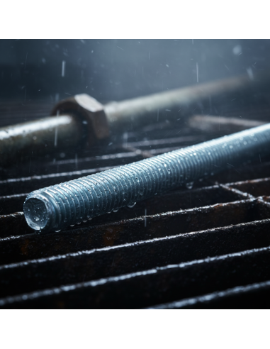 Barra Filettata In Acciaio 1 Metro Din 976-1 Per Applicazioni Industriali
