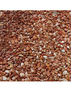 Pavimento Drenante Fai Da Te Ciottoli In Marmo e Resina Breccia Pernice 15,750 kg