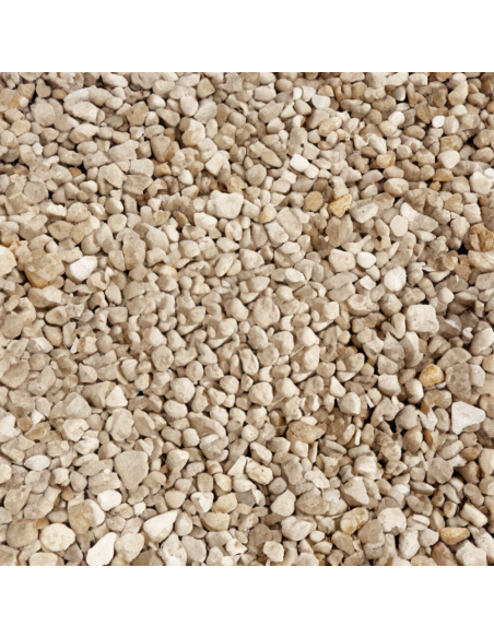 Pavimento Drenante Fai Da Te Ciottoli In Marmo e Resina Botticino 15,750 kg