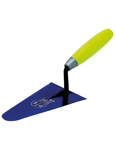 Cazzuola Ancora A Punta Tonda 18 cm Con Manico In Gomma