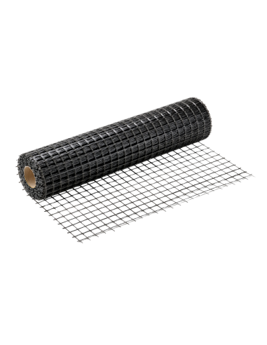 Rete In Fibra Di Vetro 40X40 Mm Per Rinforzo Massetti E Intonaci Rotolo 1x50 m