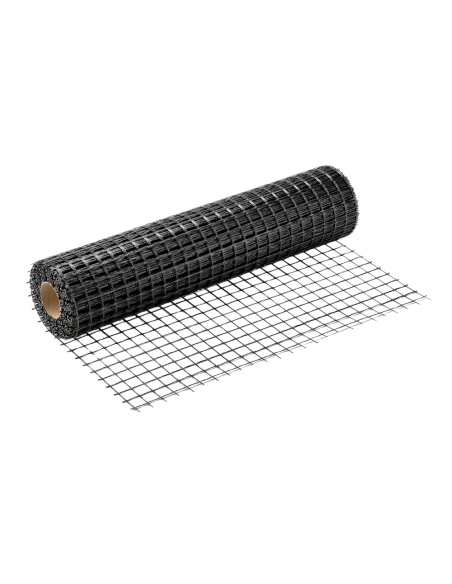 Rete In Fibra Di Vetro 40X40 Mm Per Rinforzo Massetti E Intonaci Rotolo 1x50 m