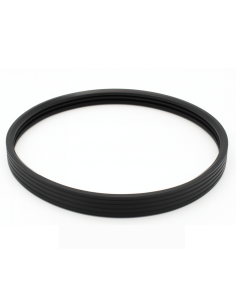 Guarnizione Siliconica H.12 mm Canna Fumaria Doppia Parete Tenuta Ermetica 